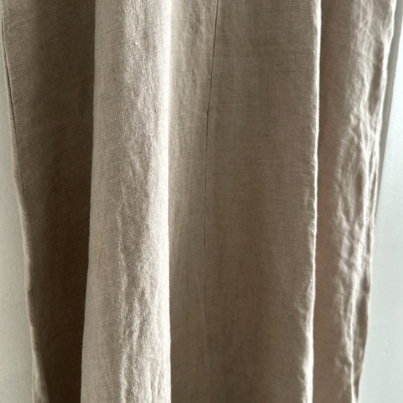 Handmade 100% linen slip on tunic dress - Picture 12 of 14